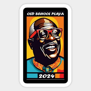 Old School Playa 2024 Sticker